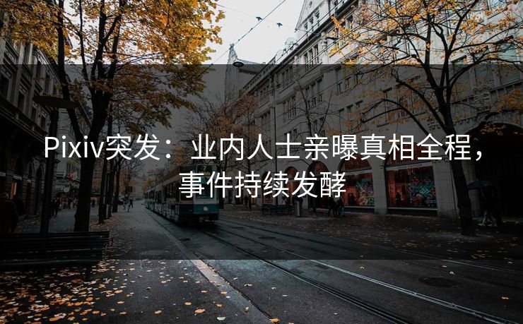 Pixiv突发：业内人士亲曝真相全程，事件持续发酵